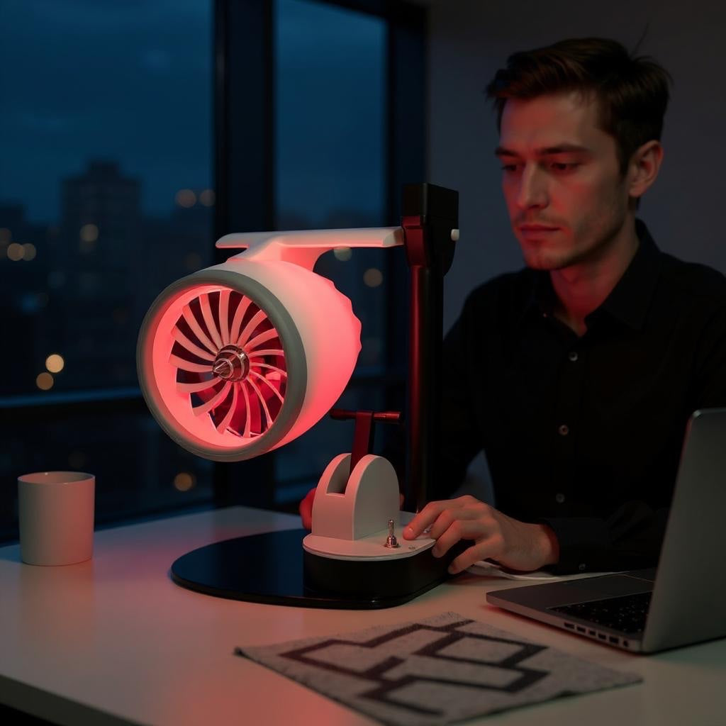 Jet Engine Fan Humidifier