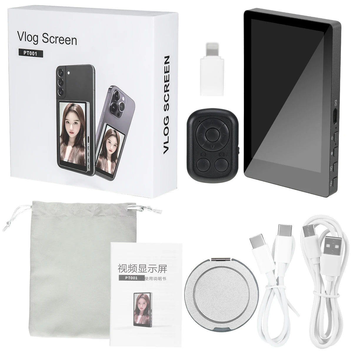 Selfie Monitor Screen for iPhone