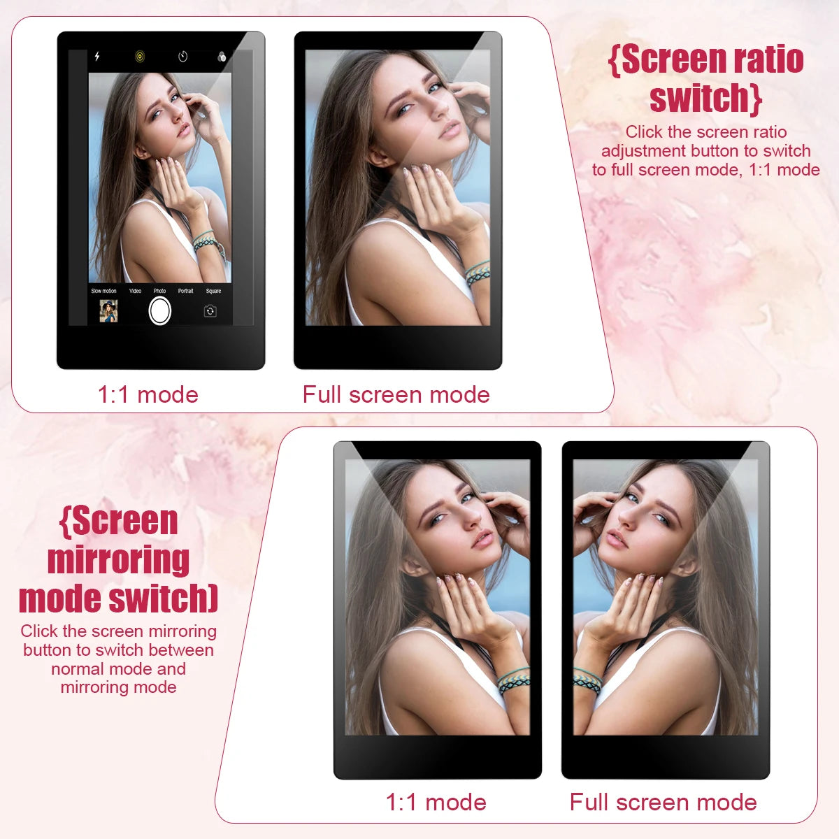 Selfie Monitor Screen for iPhone