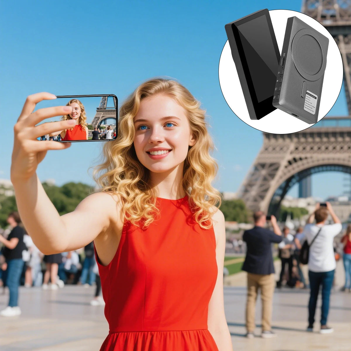 Selfie Monitor Screen for iPhone