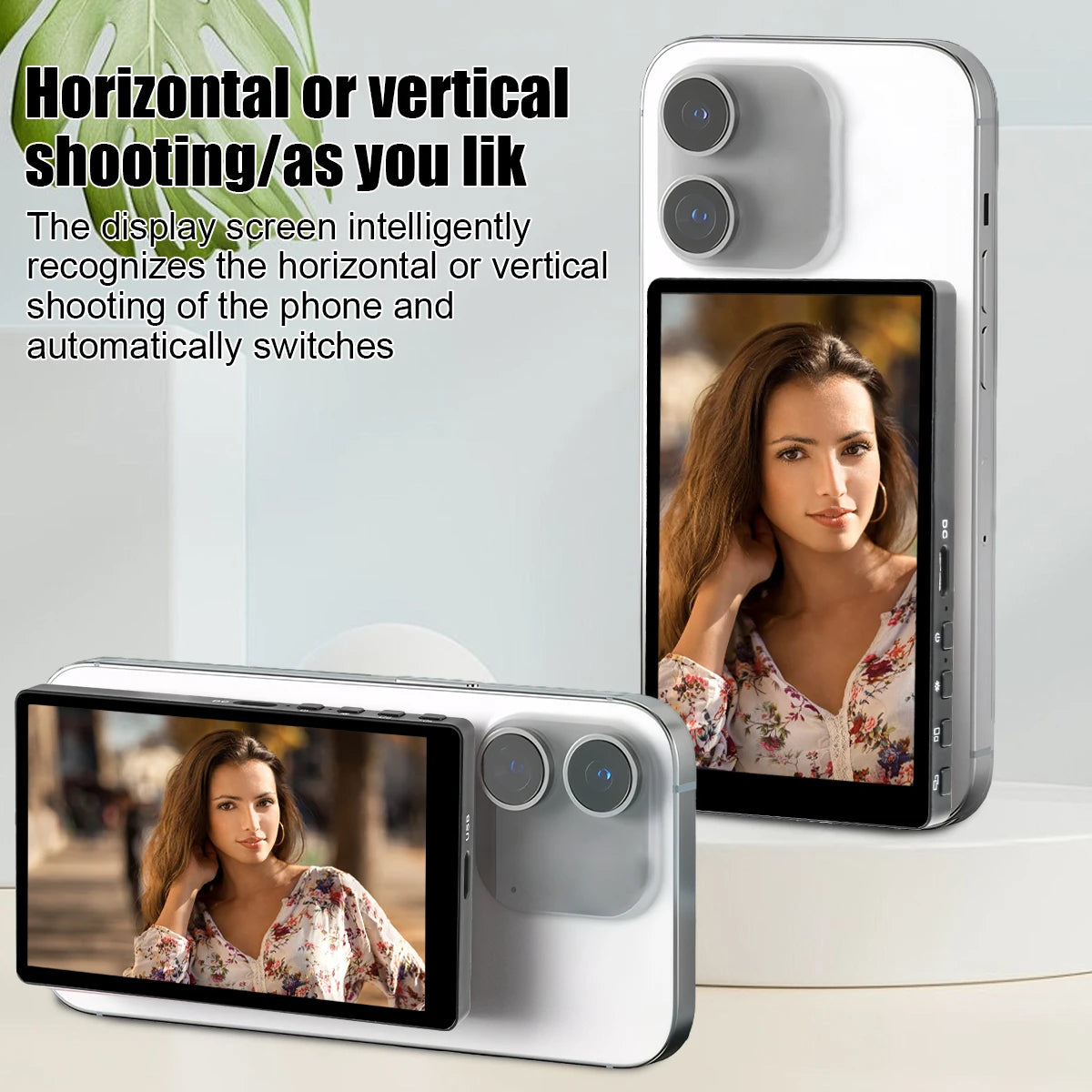 Selfie Monitor Screen for iPhone