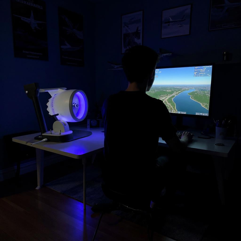 Jet Engine Fan Humidifier